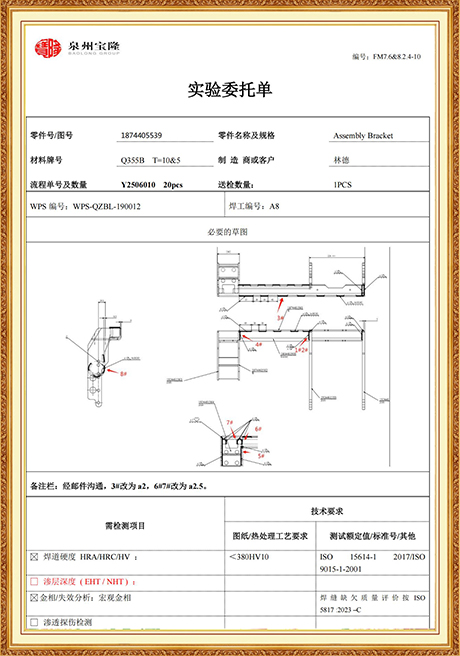 Certificate Of Honor