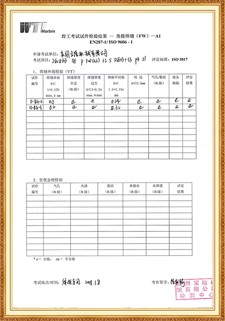 Certificate Of Honor